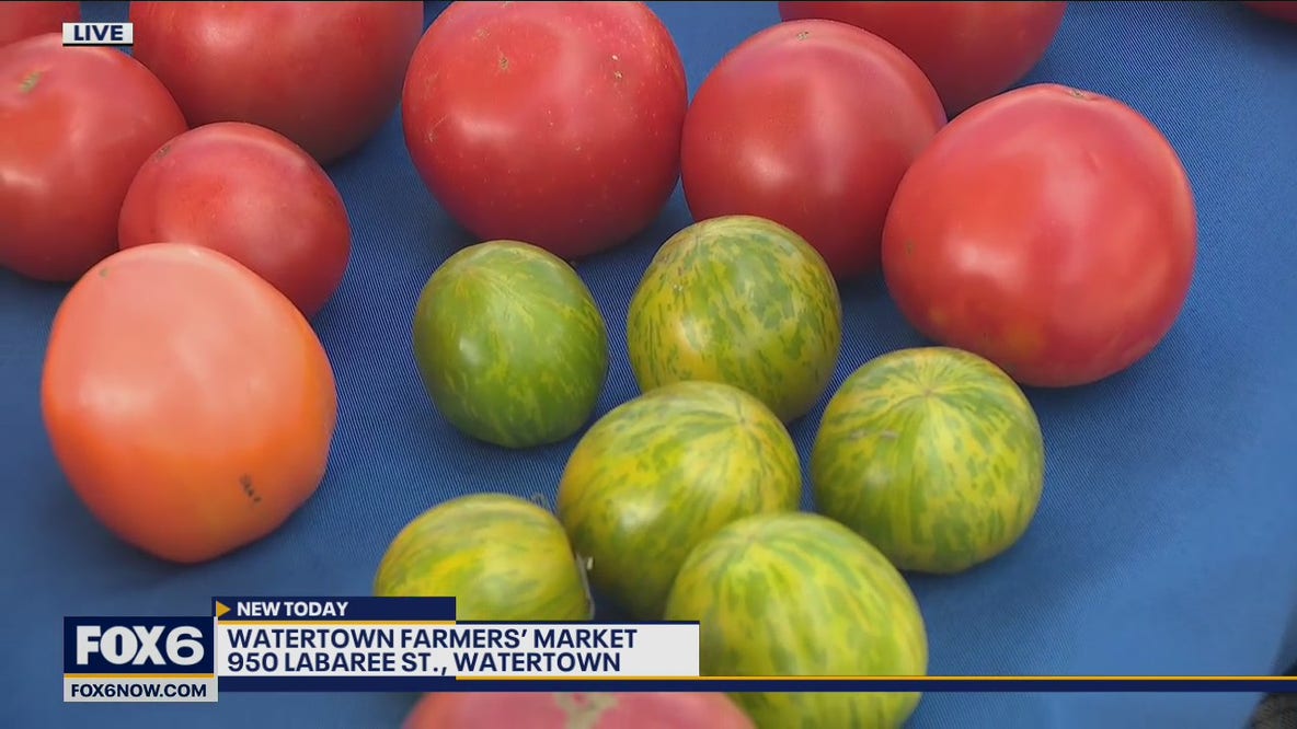 Whether you’re looking for fresh tomatoes, herbs, zucchini or peppers, the Watertown Farmers Market has something for everyone